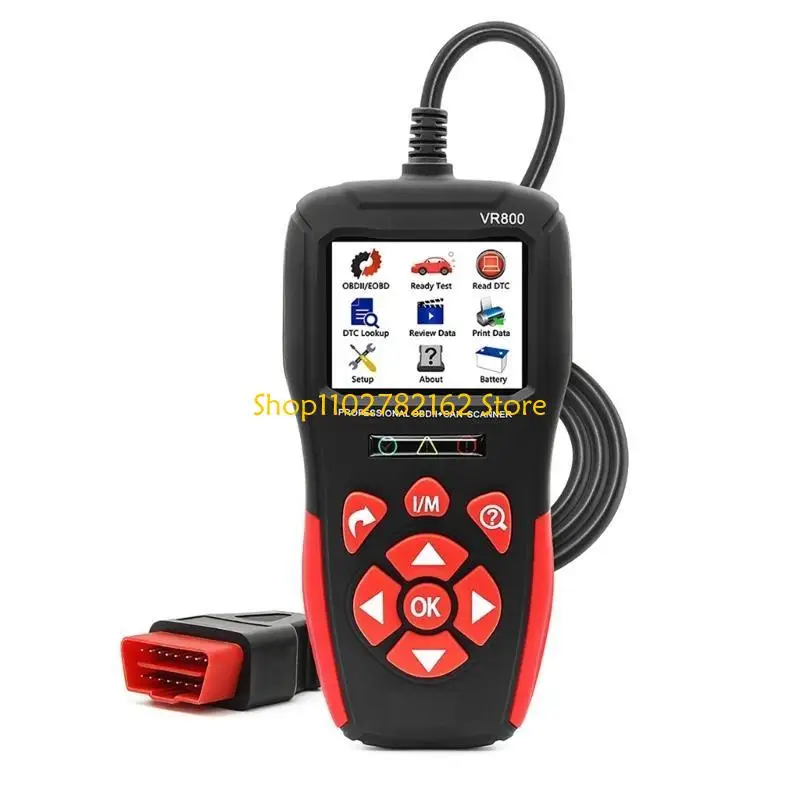 

547B VR800 CAN Diagnostics Tool Auto Code Reader Auto Scanner Tool Car Engine Fault Code Reader OBD 2 Check Engine