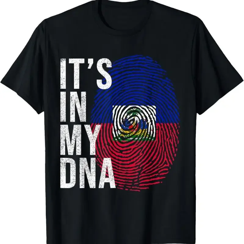 It'S In My Dna Haiti Flag Haitian Life Pride Patriotic T Shirt