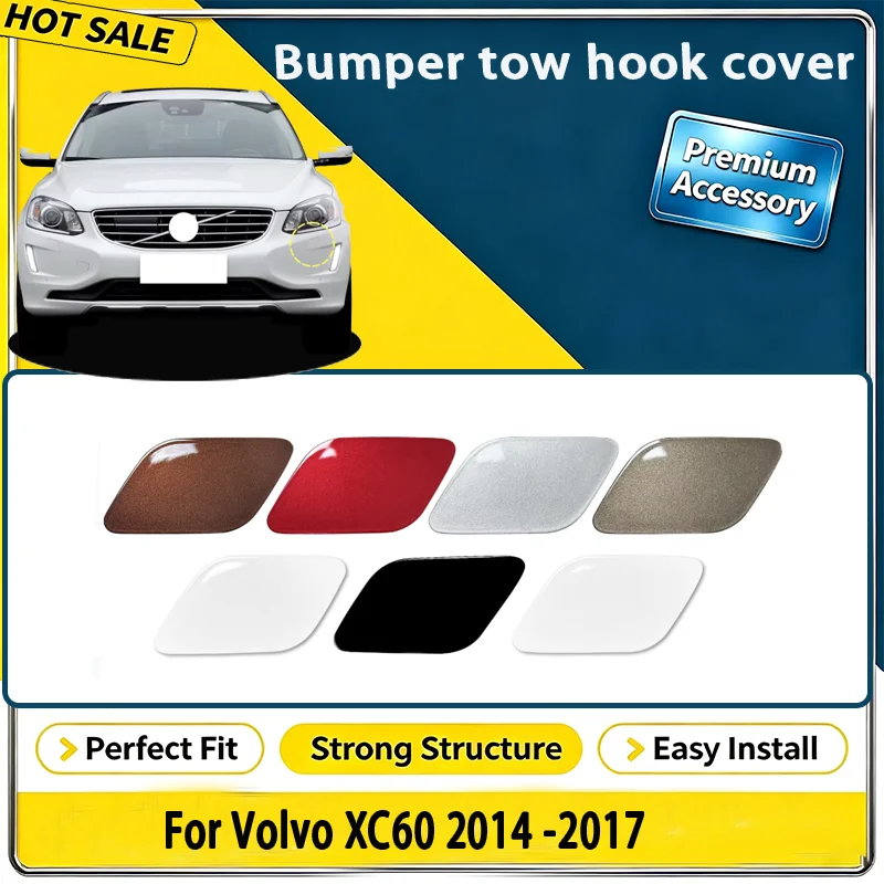 For Volvo XC60 2014 2015 2016 2017 Front Bumper Headlight Washer Cover Headlight Washer Nozzle Cover 39821577 39821592