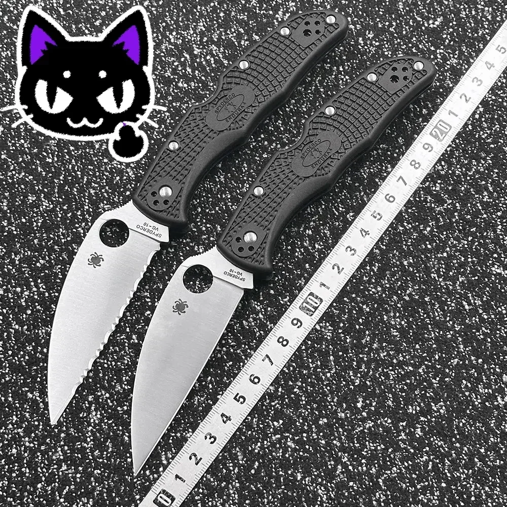 

C10 Nylon Handle Outdoor Folding Knife Outdoor Camping Multifunctional Sharp EDC Tool Knife