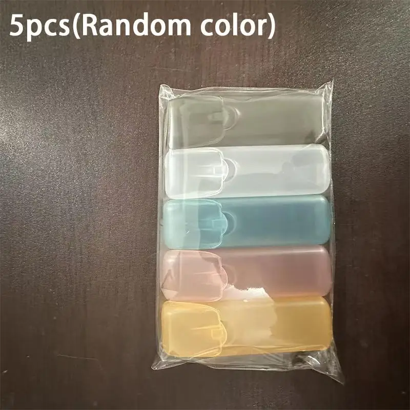 Mini Travel Organizer Boxes PP Plastic Pill Case Floss Cotton Swab Container Toothpick Dispenser Capsule Storage Box Dustproof