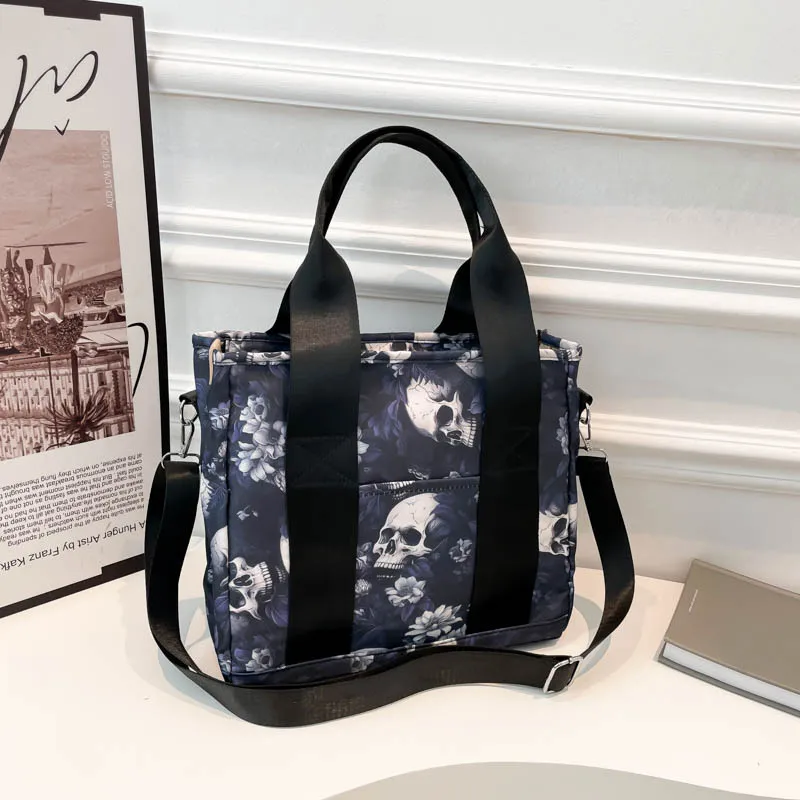 

Women Shoulder Bag Oxford Fabric for Commute Minimalist Lightweight Bag Large Capacity Casual