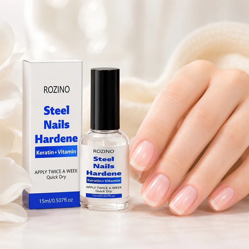 Nail Strengthening Care Solution, Protects Keratin, Suitable for Dry, Peeling, Soft, and Rough Nails, Nail Care Essence, Keeps Nails Smooth and Shiny