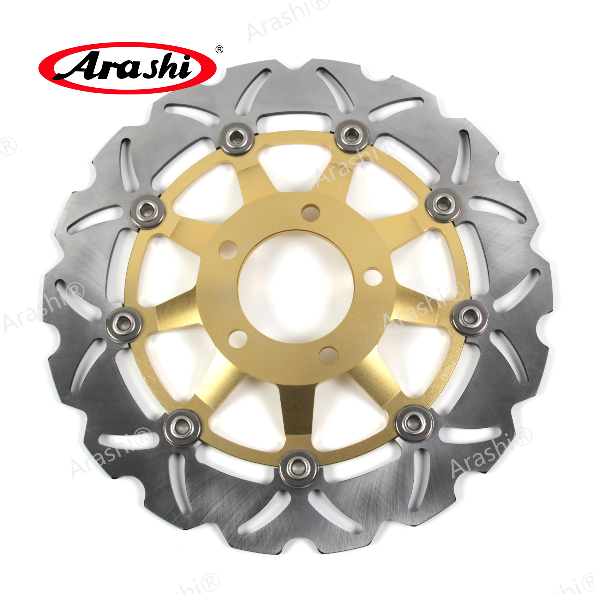 Arashi 1PCS 290mm Motorcycle CNC Floating Front Brake Disk Disc Rotors For SUZUKI RF400R SV400/SDER SV-400/SIZ GSF600N BANDIT