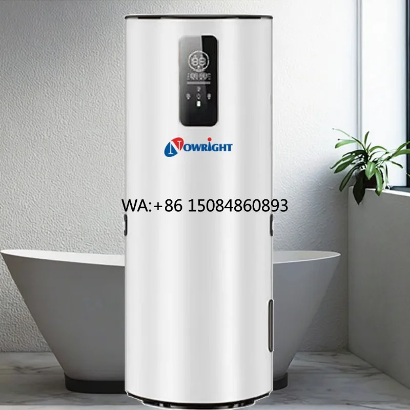 150L SPCC Solar Water Heater, Energy Saving Fast Heating Electric Heat Pump, Waterproof Durable For Outdoor Camping & RV Use