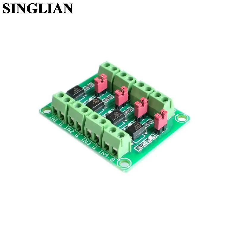 817 Optocoupler 4 Channel Voltage Isolation Board Voltage Control Switch Module Drive Module Photoelectric Isolation Module