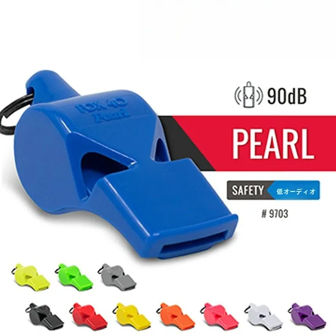 Silbato de Baja Frecuencia Pearl Whistle, Silbato de Seguridad para Niños, Silbato para Entrenamiento Deportivo al Aire Libre, Silbato de Supervivencia, Marca 40, Canadá