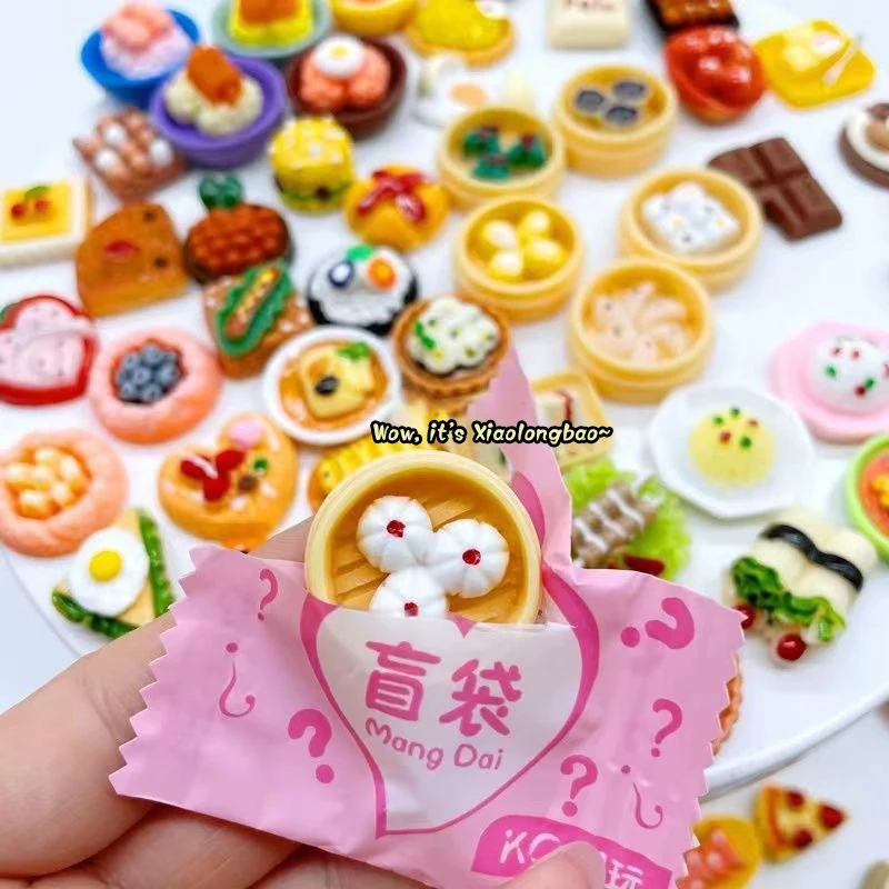 Mini Independent Packaging Blind Bag Style Random Kawaii Blind Box Surprise Cartoon Bottle Food Blind Bag Birthday Party Favors