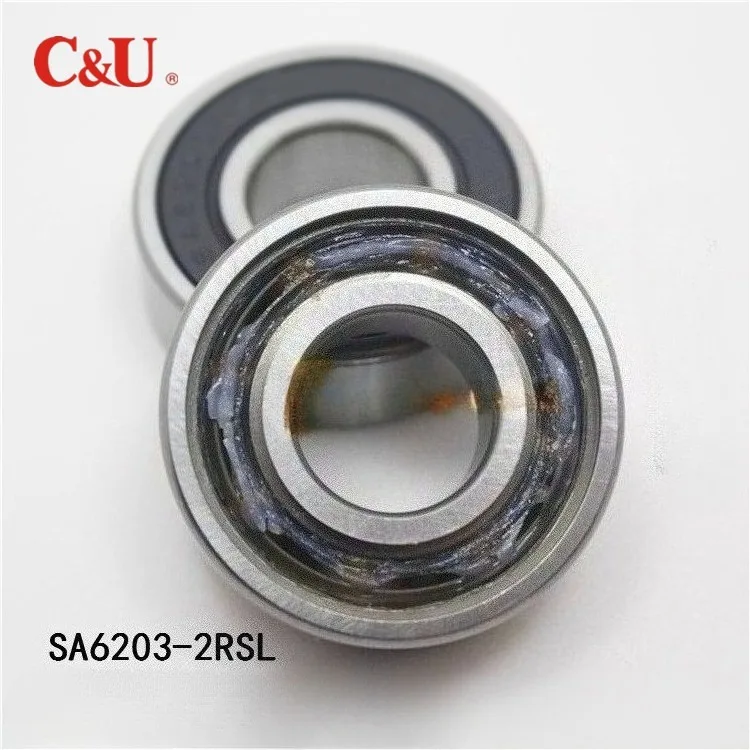 C&U Car generator SA6203-2RSL/Z3 size 17 * 40 * 12mm nylon cage bearings
