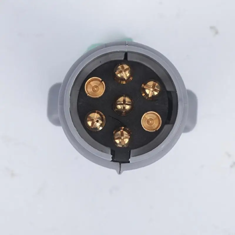 M76E 7-polige Anhänger-Steckdose, europäischer 12S-Abschleppverkabelungsstecker – Detail 4