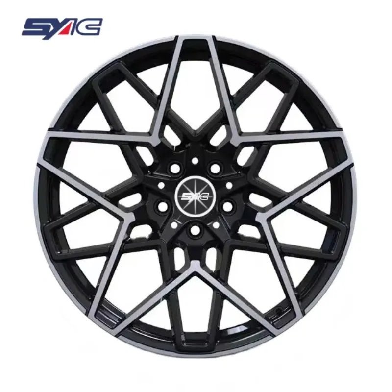 SYAC Racing Car Five-pointed Star Shape 18-22 Inch Customization Forging Aluminium Alloy Wheel Hub For Retrofit/upgrade