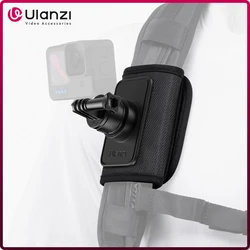 Ulanzi Go-Quick II Magnetic Backpack Clip Mount for Gopro Action Camera Smartphone Vertical Horizontal Shooting Vlog