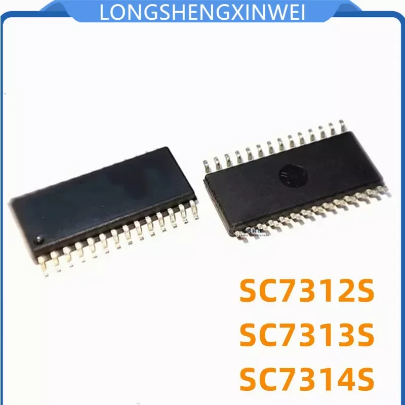 ชิปประมวลผลเสียงสเตอริโอ SC7312S 7313S SC7314S 1ชิ้น