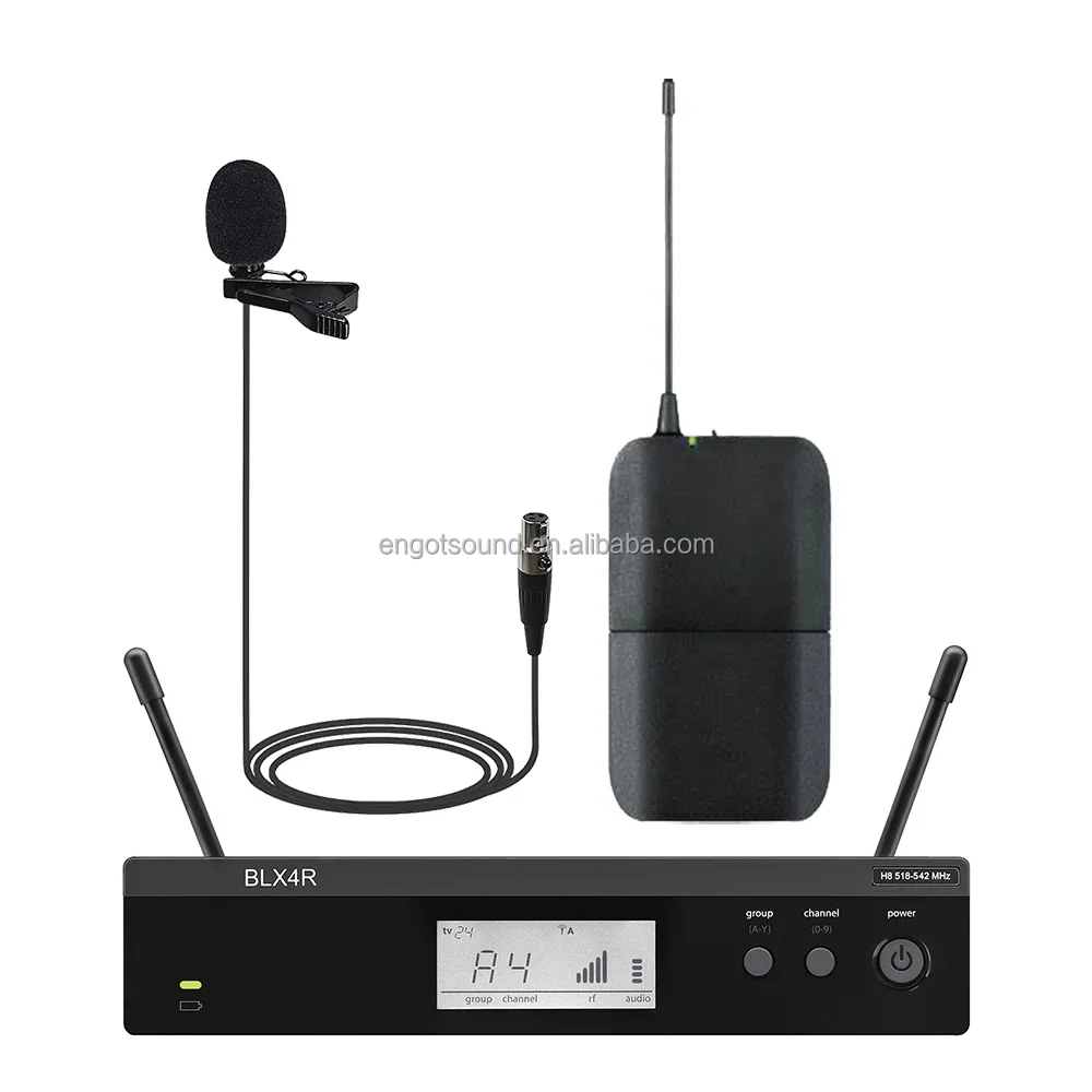 BLX24R BLX4R BETA58 PG58 UHF Wireless Karaoke Mic System Handheld Metal Microphone for Live Vocals Voice Karaoke