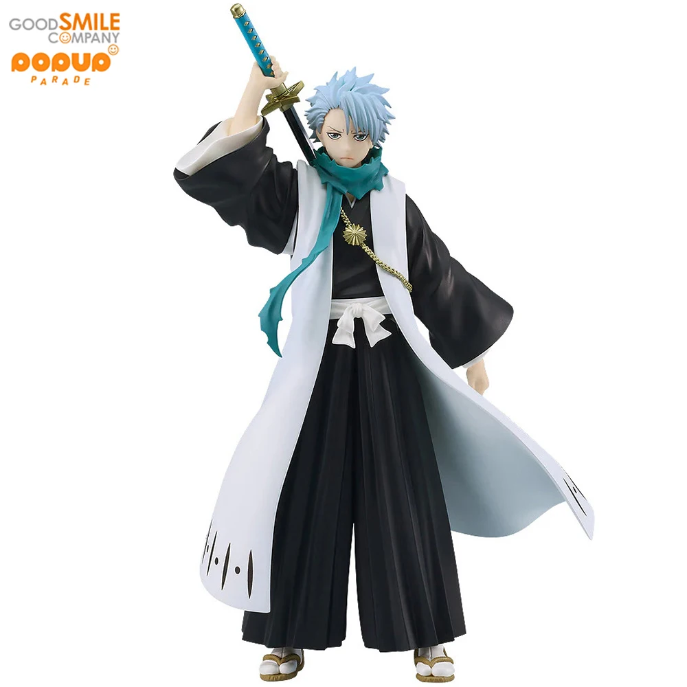 Original Good Smile Company POP UP PARADE Toshiro Hitsugaya (Bleach) 16cm Collectible Anime Model Figure Toy Gifts