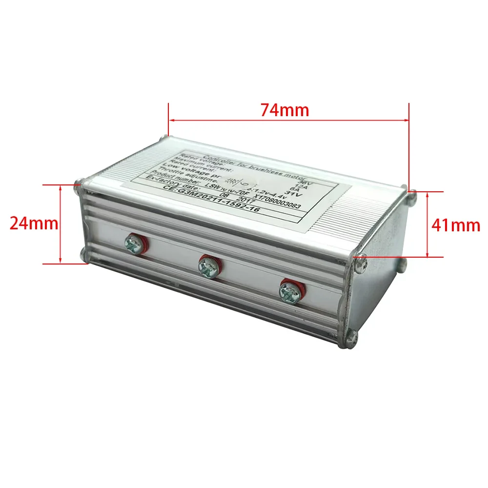 

Nulkomma LSW1010-70F 36V 12A Ebike Brushless Motor Controller Speed Parts for Electric Scooters Fat Bike MTB Accessories Speed