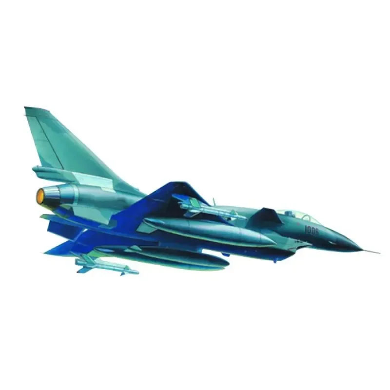 Trumpeter 01611 1/72 Scale Model Chinese New J-10 Fighter Assembly Model Building Kits for Military Model Hobby Collection DIY