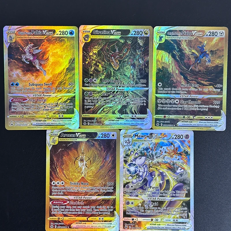 Board Game Template - Diy PKM TCG Arecus Giratina Origin