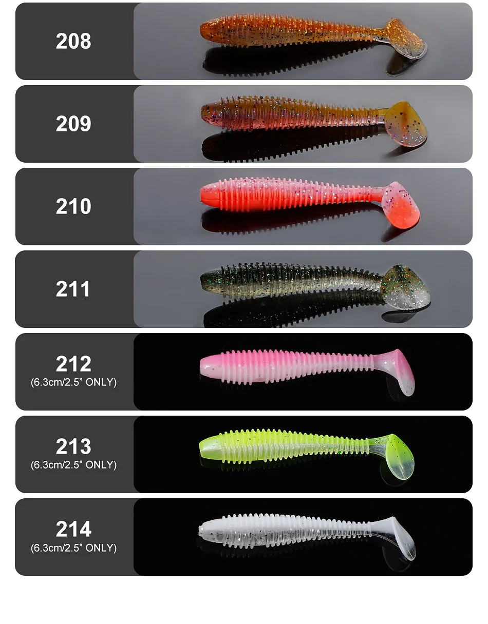 Noeby Weichen Angeln Lockt 9,5 cm 8g Paddel Schwanz Künstliche Weichen Köder Schaukel Wurm Swimbait Wobbler für Bass Silikon angeln Köder – Detail 6