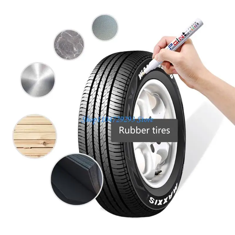 Y2GD 1pc Pennarello Preciso Pennarello a Vernice Impermeabile e Resistente allo Sbiadimento Punta Fine Penna Impermeabile