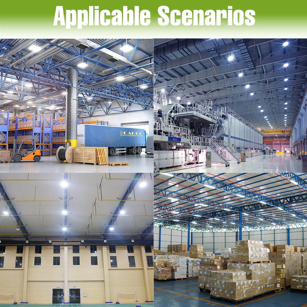 400 واط LED E27 مصباح المرآب لمبة 220 فولت الأضواء للطي تشوه مصباح السقف 110 فولت للمنزل مستودع ورشة عمل الطابق السفلي الإضاءة