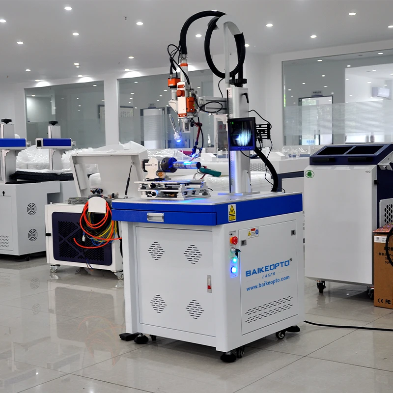2000W  Air Cooling Automated Fiber Laser Platform Welding Machine