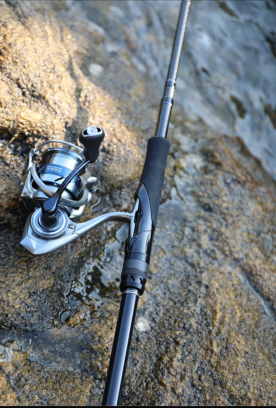 TSURINOYA LURE VALLEY 5-teilige Spinn- und Casting-Angelrute 1,98m 2,08m 2,28m 2,44m 2,7m FUJI A Guide Reise-Vielseitige Bassrute – Detail 23