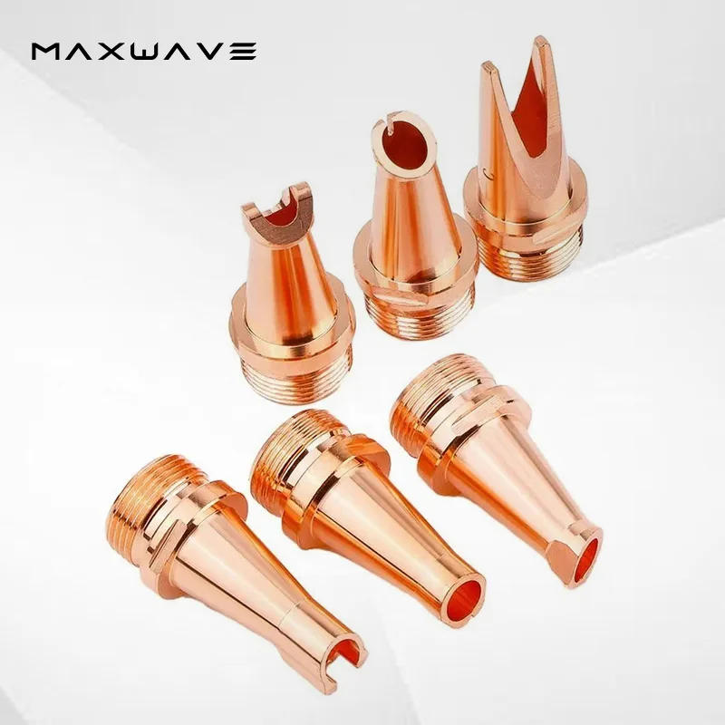 5pcs Welder Nozzle Part Kit 15AK Conductive Tip Nozzles Contact Tips For MIG Welding Torch Welding 0.6/0.8/0.9/1.0/1.2mm