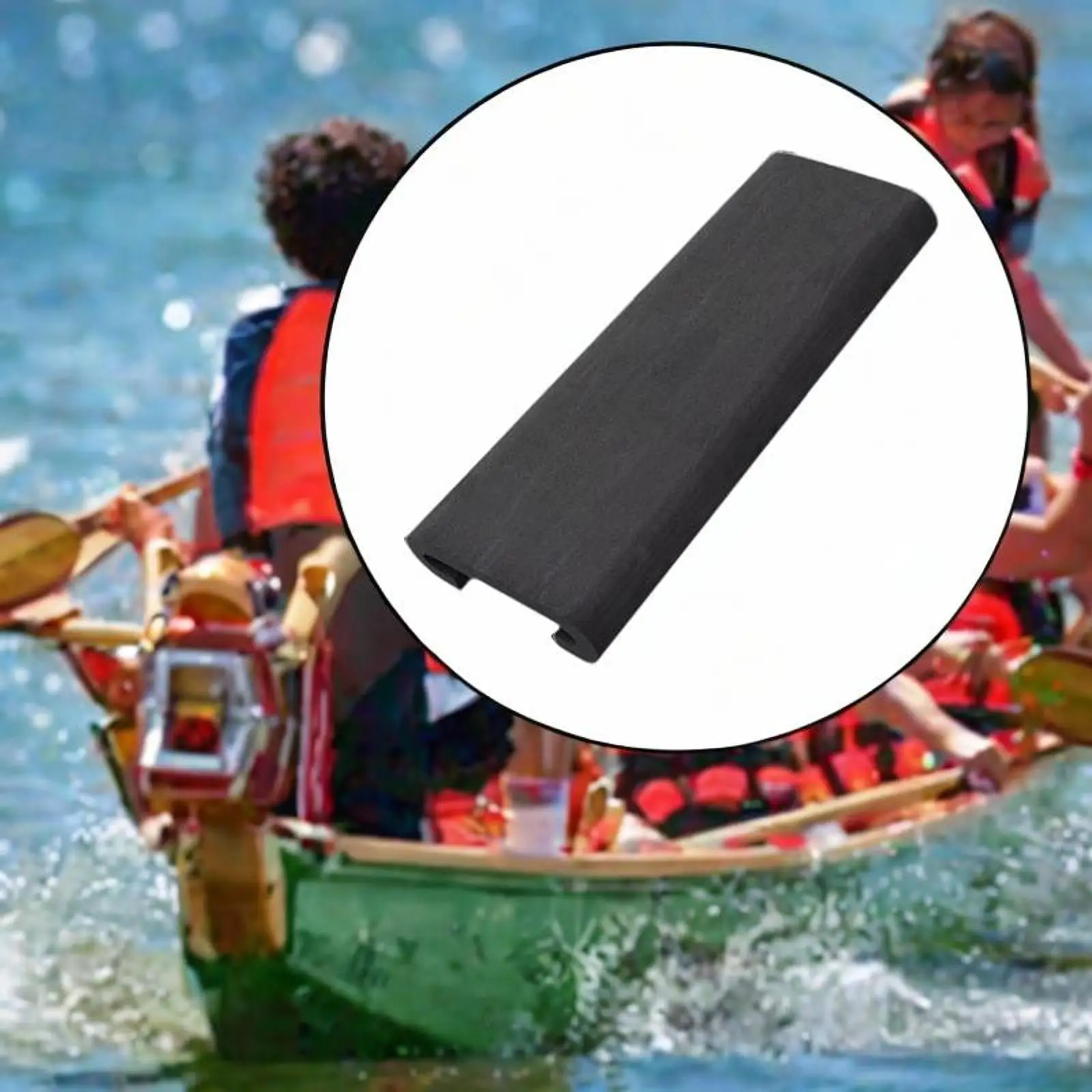 وسادة مقعد قارب التنين، وسادة عائمة، سرج غير قابل للانزلاق من مادة EVA الواقية لقارب التنين لقوارب الكاياك الخارجية #4