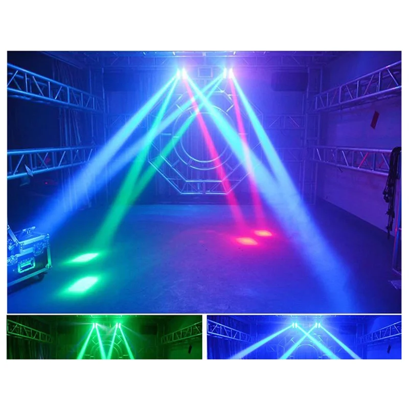 【Superdeals】Mini luz de aranha 8x3w rgbw led palco lâmpada móvel dj discoteca boate dança casamento bar efeito feriado plugue da ue