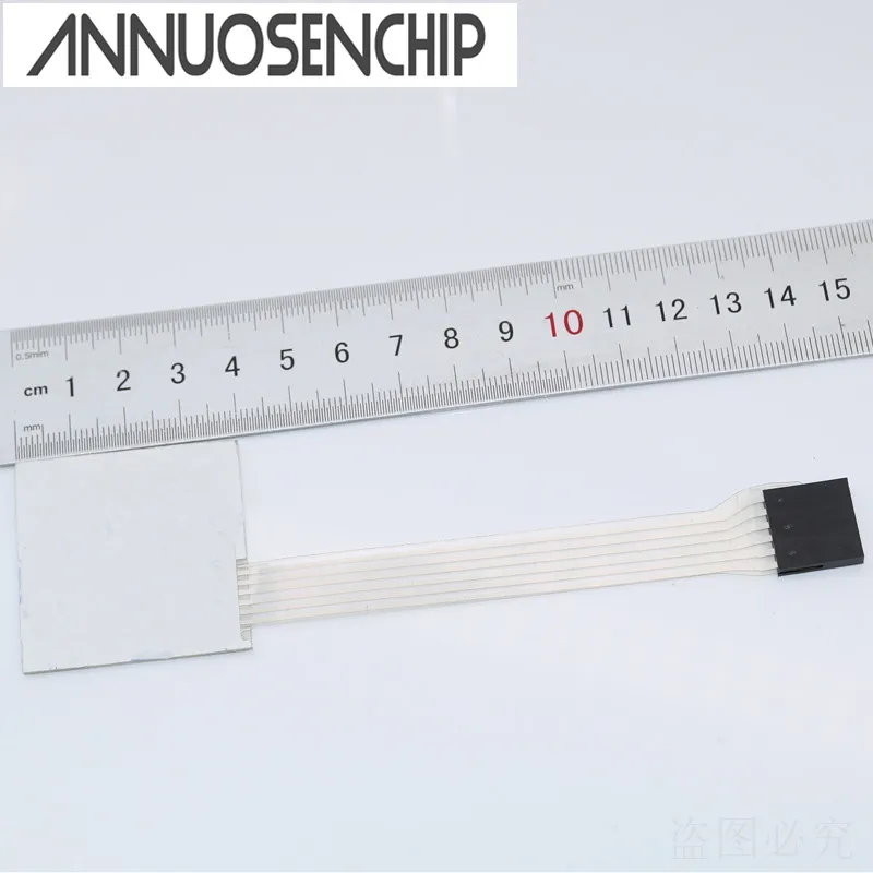 1x5 Matrix Array 5Key Membrane Switch Keypad Keyboard 1*5 Keys Control Panel Plate for Aduino 40*40mm