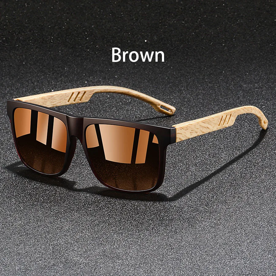 Fashion Vintage Vierkante Vierkante Frame Zonnebril Mannen Vrouwen Vissen Rijden Man Luxe Merk Designer Zonnebril UV400 Brillen
