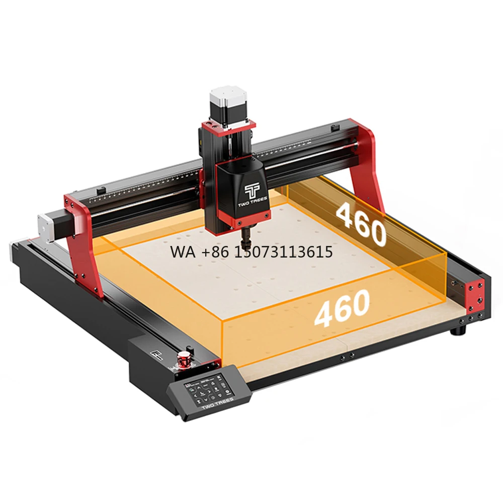 

TWOTREES TTC450Pro High Precision Cnc Wooden Router Wood Carved Carving Machine for Sale Electric Wall Decor Dining Table Set