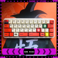 40% Mini Keyboard Hot Swappable Wired Mini DIY 40% Mechanical Keyboard RGB VIAL Programmble 40keys Office Custom Gaming Keyboard