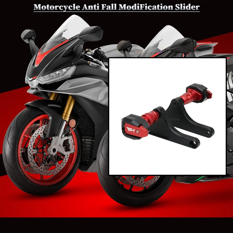

Motorcycle CNC Falling Protection Frame Slider Fairing Guard Crash Pad Protector For Aprilia RSV4 RR RSV4 RF 2021-2023 2022