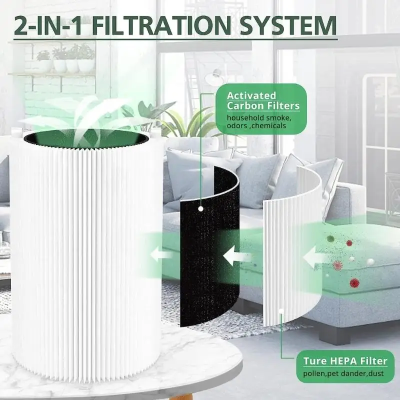 منظفات الهواء البلاستيكية M6CB مرشح منظفات الهواء البديل للهواء التبعي من البلاستي