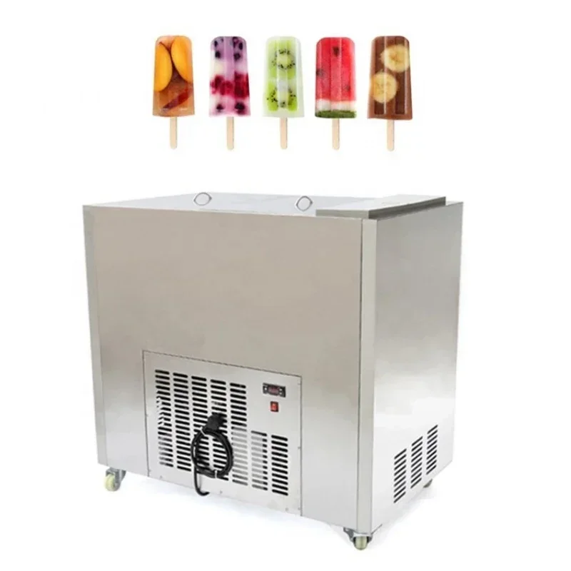 Commercial Ice Lolly Popsicle Making Machine /Stick Pop Maker Price/ Stick Ice Cream Machine