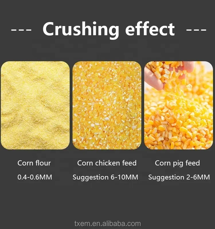 TX-molinillo de grano de maíz, máquina de molienda de maíz, harina, trigo, grano, grano, procesamiento de alimentos