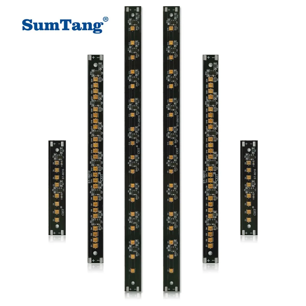 SumTang High Radiation Power UVC LED Strip Module 5V 12V 24V 265-285nm 2.5W 5W 6W 8W 12W 18W 24W for UV Disinfecation Equipments