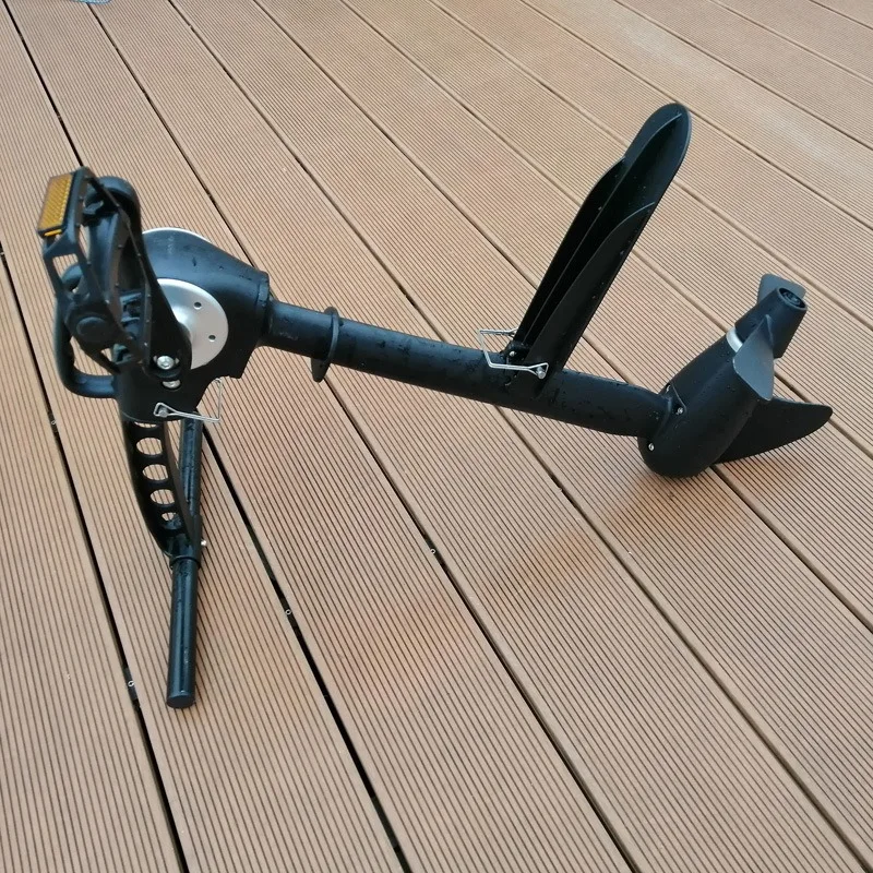 Fishing boat aluminum pedal, suitable for single boat pedal power accessories