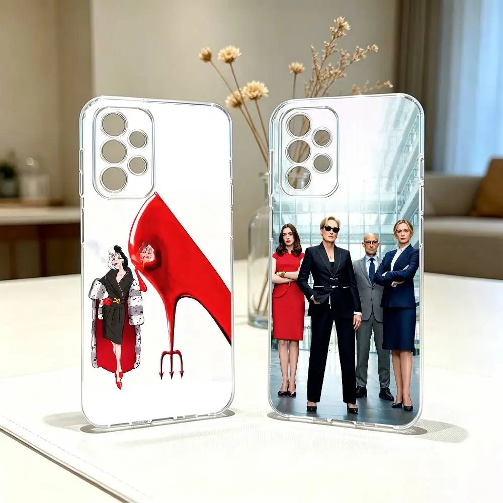 M-Miranda Movie The T-DevilS Wears PDA 2 Phone Case For Samsung S25,S24,S21,S22,S23,S30,Ultra,S20,Plus,Fe Transparent Cover