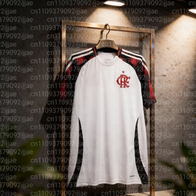 2026 Parent Child Football T-shirt 3D Printed Brazilian Flamenco Jersey Quick Drying Breathable Adult and Children's Top