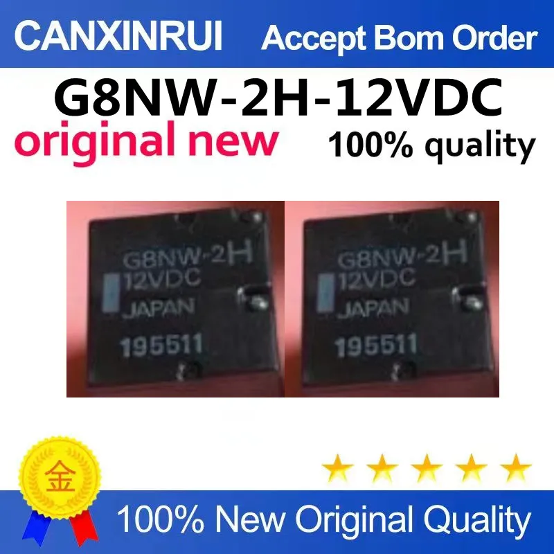 G8NW-2H-12VDC Turn Signal Fuse Relay Omron Dual Group Automotive Relay 10 P
