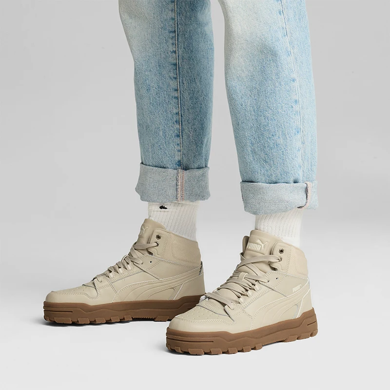 

Легкая повседневная обувь унисекс Puma из натуральной зимы со средним верхом и толстой подошвой 397468-05