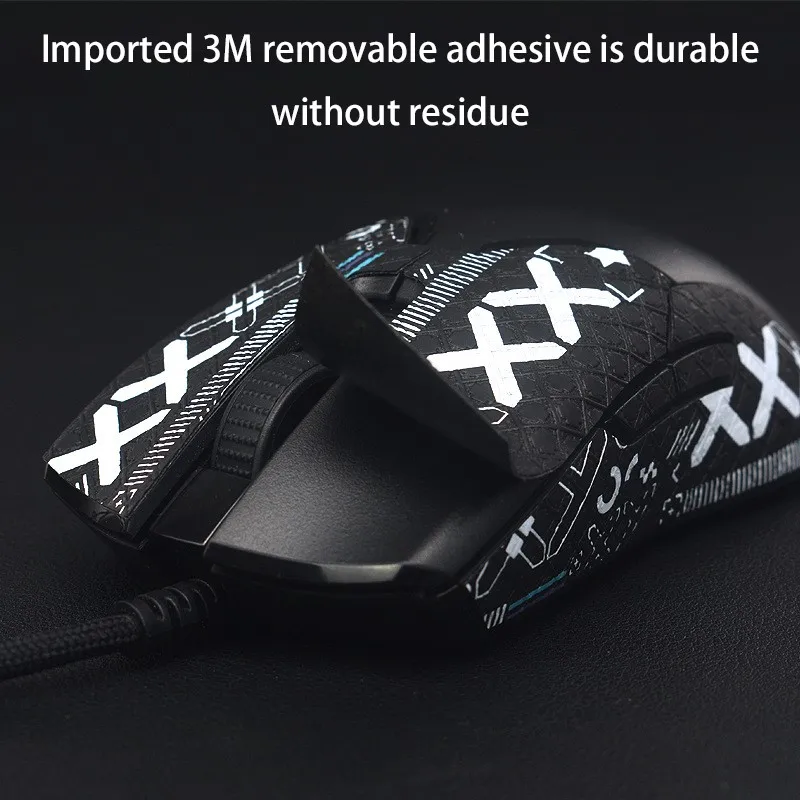 Anti Slip Mouse Sticker is Applicable to Logitech G502 Sweat Absorbing Lizard Skin Anti Sweat and Anti-wear Protective Sticker