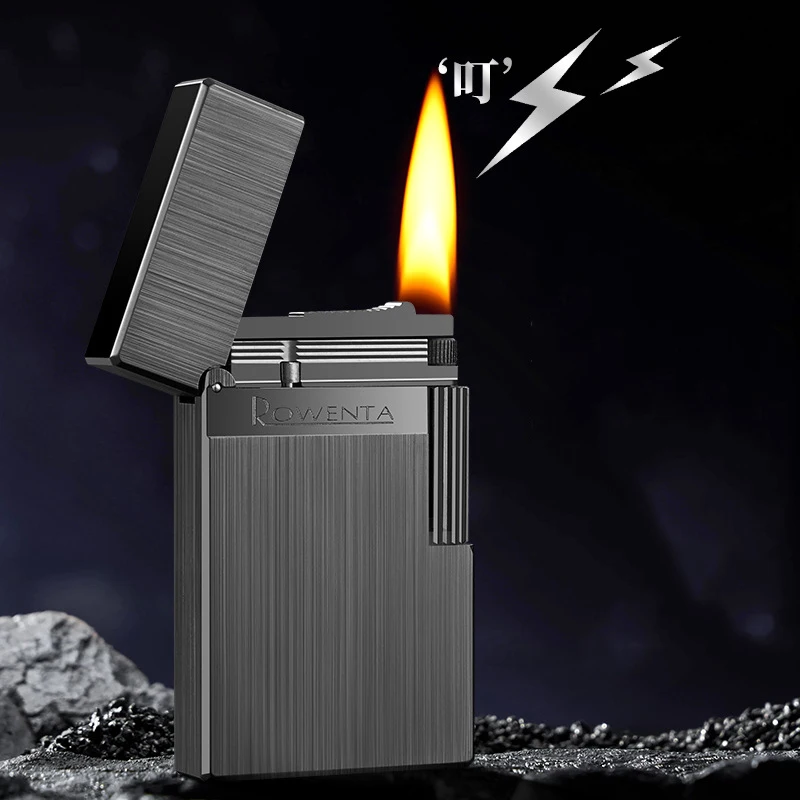 New  lighter, original copper side slip, crisp steel sound, loud sound lighter, high-end gift for men,  lighter