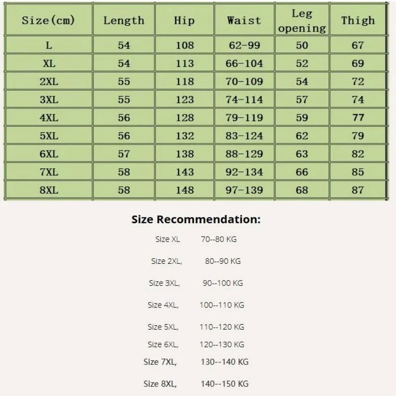Large Shorts Men's Summer Camouflage Workwear Short Pants Men Loose Oversized 8XL Multi Pocket Drawstring Capris