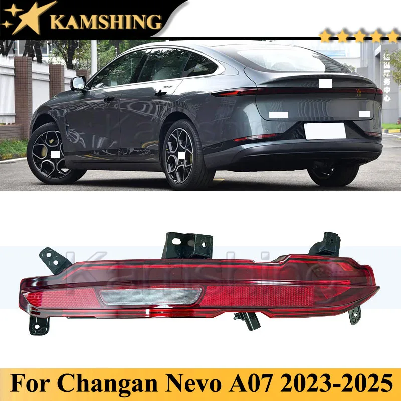 Kamshing Rear Fog Light Fog Lamp For Changan NEVO A07 Rear Bumper Light Lamp Rear Reflector Reversing Light Lamp