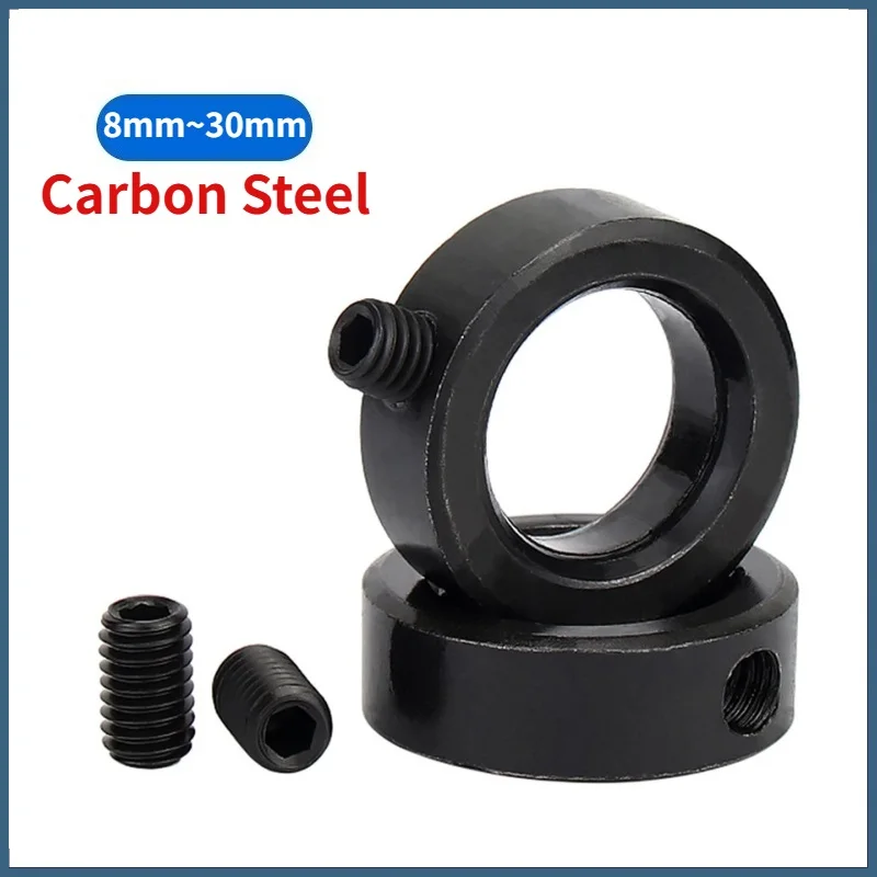 Shaft Collar Stop Fixing Ring Limit Ring Bearing Bush Thrust Ring Dia 8/10/12/15/16/17/18/20/22/25/28/30mm