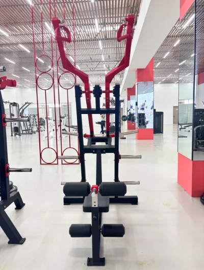 Reverse Lat Pulldown Machine & High-position Lever & Upper Back Activation